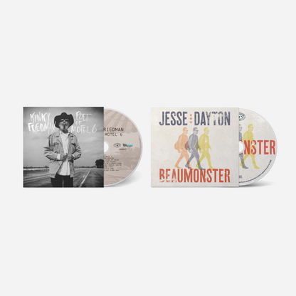 Poet of Motel 6 x Jesse Dayton CD Discography Bundle