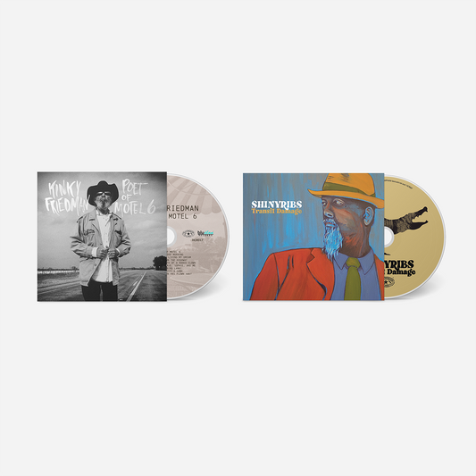 Poet of Motel 6 x Shinyribs CD Bundle