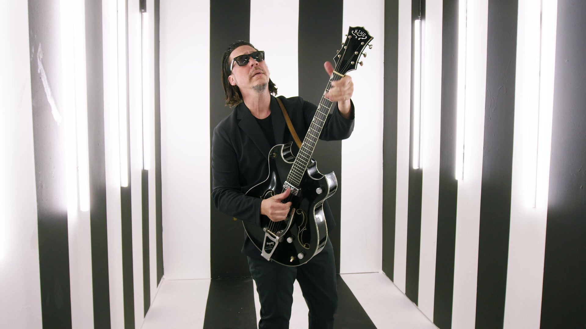 Load video: Jesse Dayton - "Night Brain" Official Video